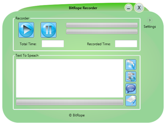 Click to view BitRope Recorder 2.4.0 screenshot