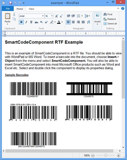 Click to view SmartCodeComponent 4.22 screenshot
