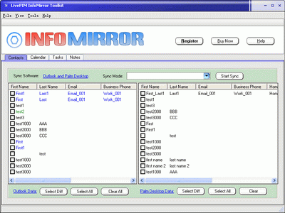Click to view InfoMirror Toolkit 2.0 screenshot