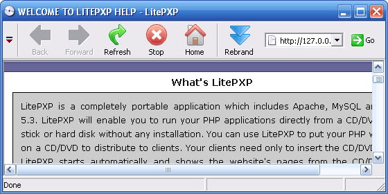 Click to view LitePXP 8.99 screenshot
