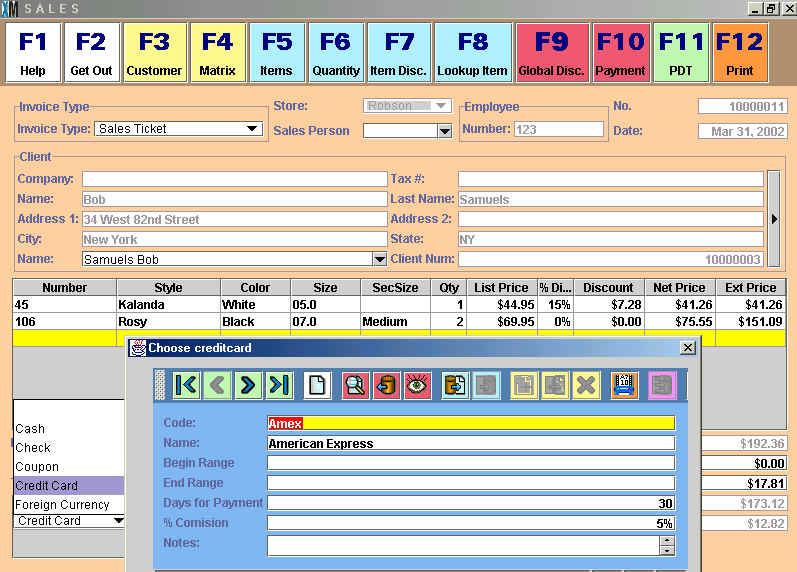 Click to view XpertMart pos software 8 screenshot