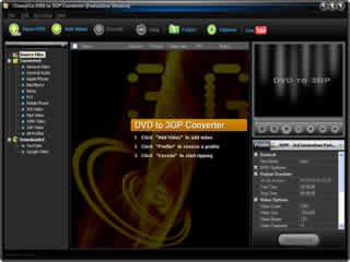 Click to view Clone2Go DVD to 3GP Converter 2.5.0 screenshot