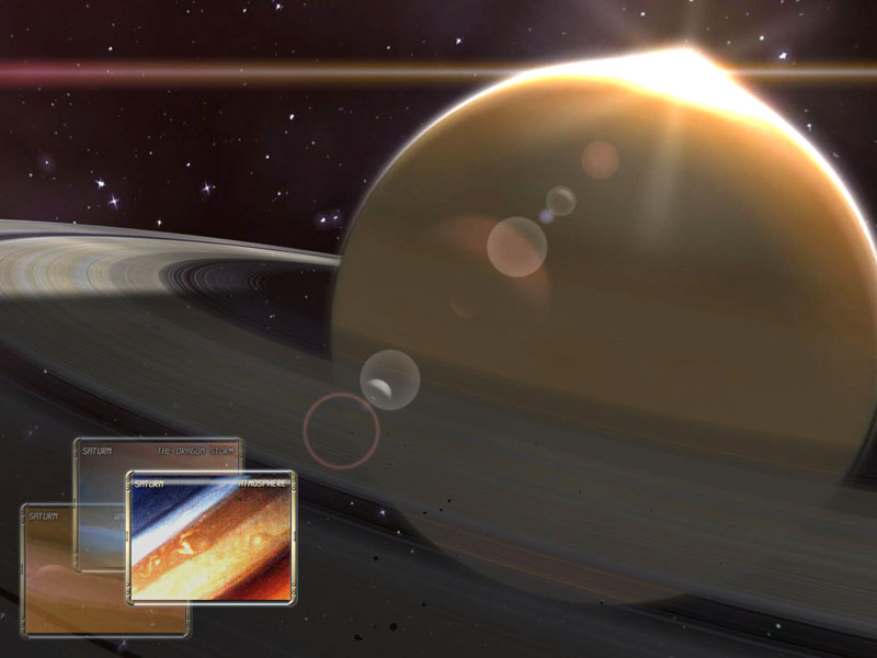 Click to view Saturn Observation 3D Screensaver 1.0.3 screenshot