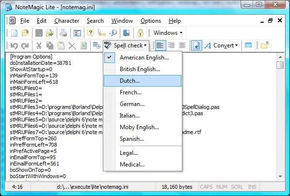 Click to view NoteMagic Lite 6.10.16.1 screenshot