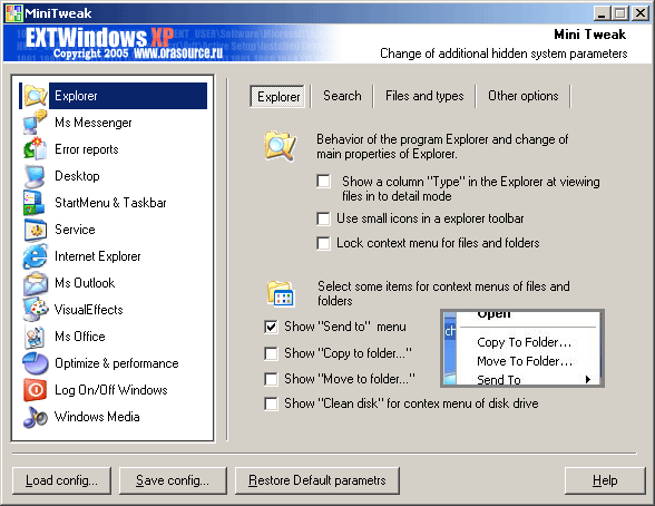 Click to view XP Extension 4.0 screenshot