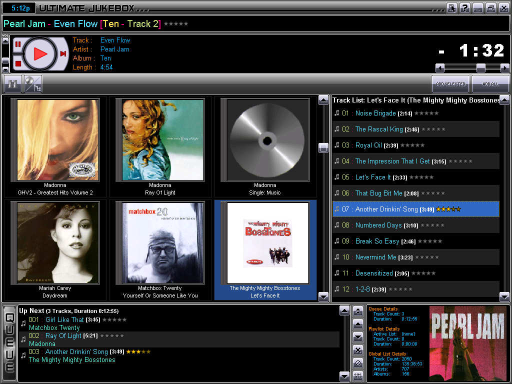 Click to view Ultimate Jukebox 3.0 screenshot