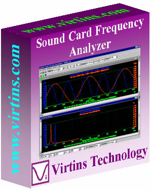 Click to view Virtins Sound Card Spectrum Analyzer 3.3 screenshot