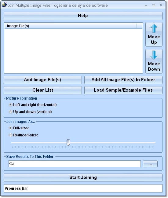 Click to view Join Multiple Image Files Together Side By Side So 7.0 screenshot