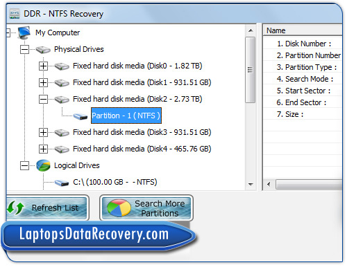 Click to view Restore Accidentally Deleted Files 4.0.1.6 screenshot