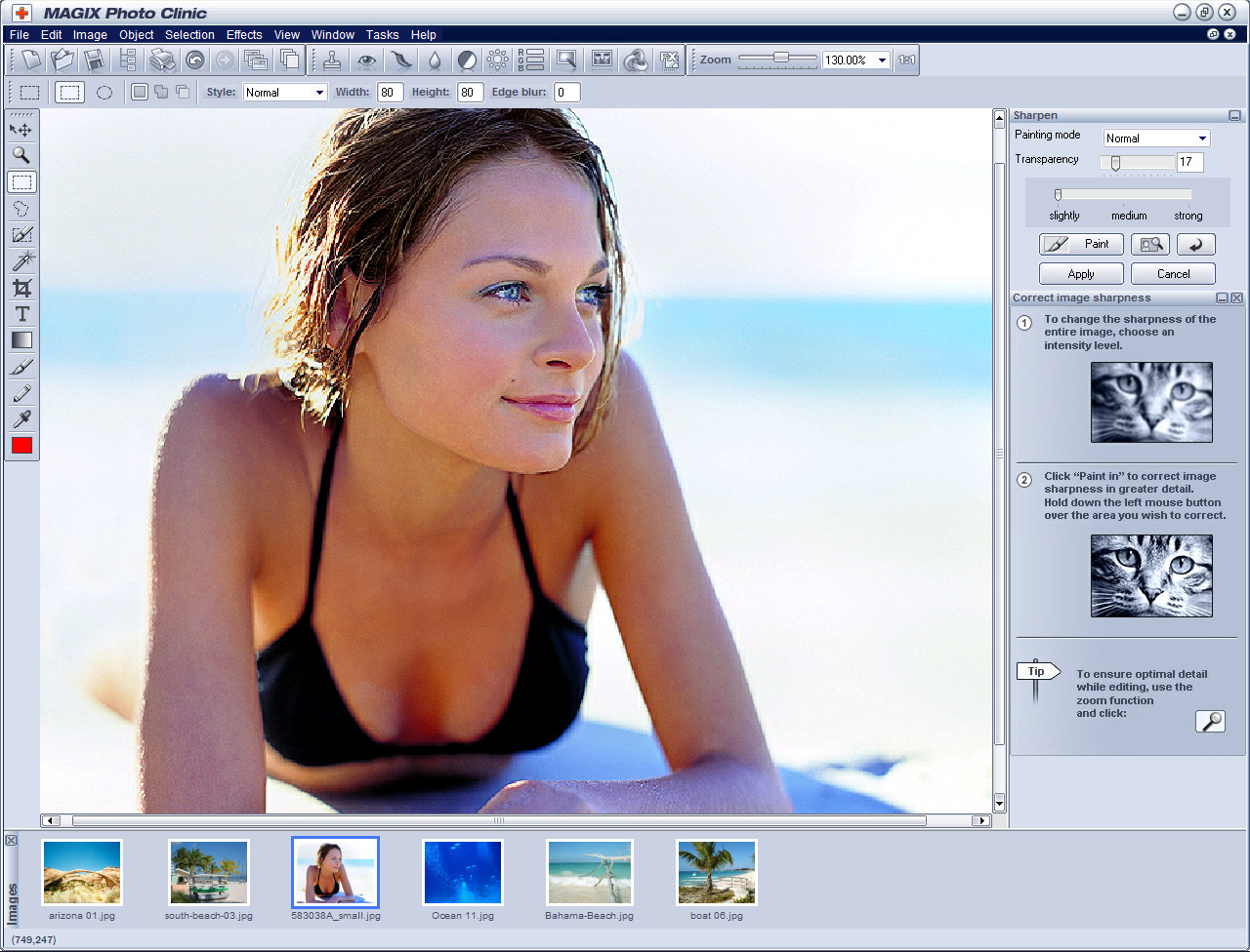 Click to view MAGIX Photo Clinic for free 4.5 screenshot