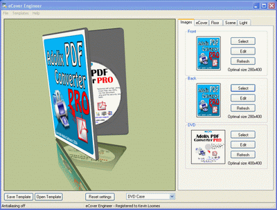Click to view eCover Engineer 6.3.1 screenshot