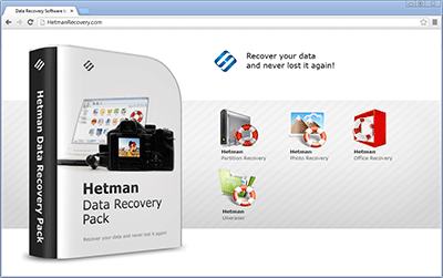 Click to view Hetman Data Recovery Pack 2.0 screenshot