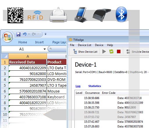 Click to view Keyboard Software Wedge TWedge 3.0.0 screenshot