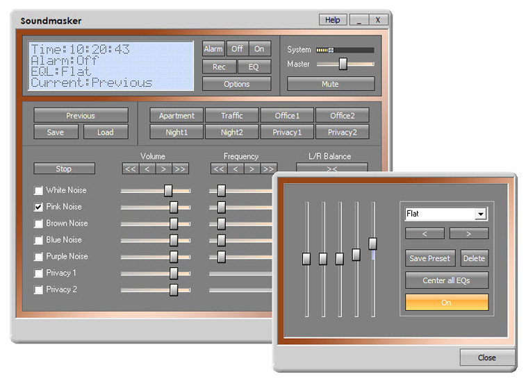 Click to view Soundmasker 7.0 screenshot