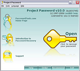 Click to view Project Password 10.0 screenshot