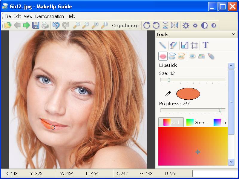 Click to view Makeup Guide 2.0.1 screenshot