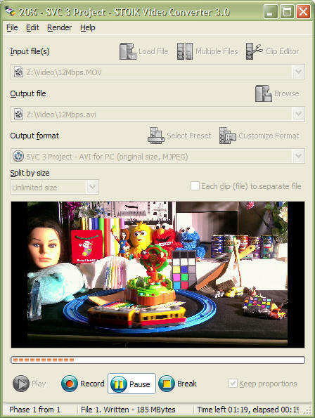 Click to view STOIK Video Converter 3 screenshot