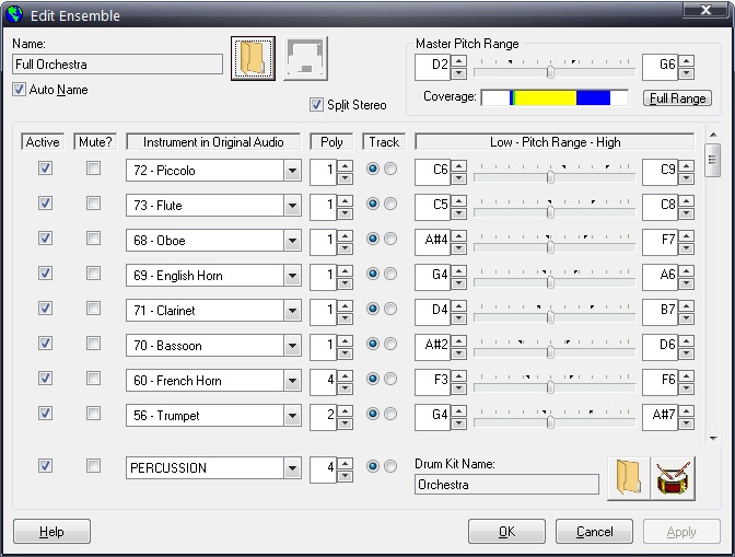Click to view Intelliscore Ensemble MP3 to MIDI Converter 8.1.2 screenshot