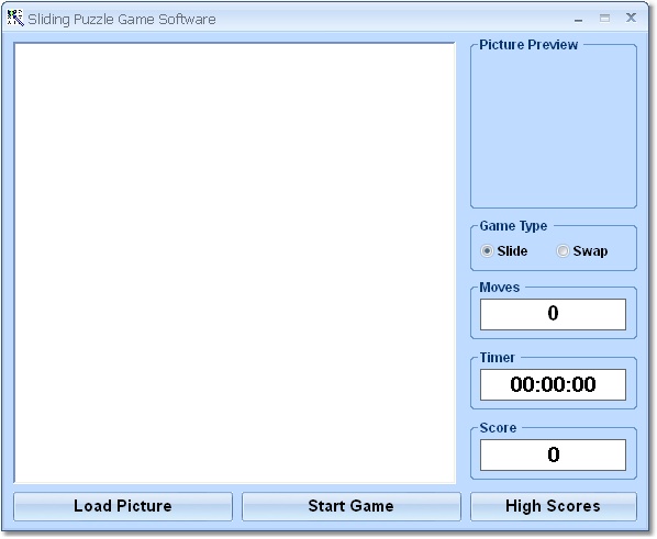 Click to view Sliding Puzzle Game Software 7.0 screenshot