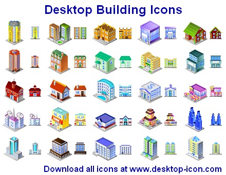 Click to view Desktop Building Icons 2013.1 screenshot