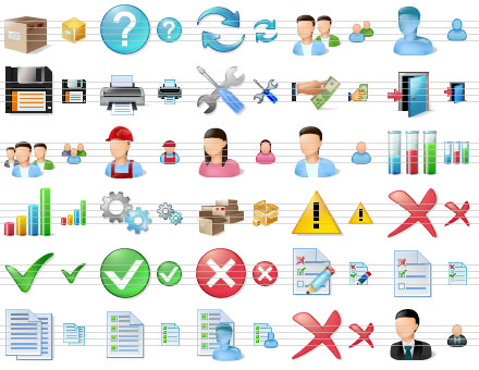 Click to view Large Vector Icons 2013.1 screenshot