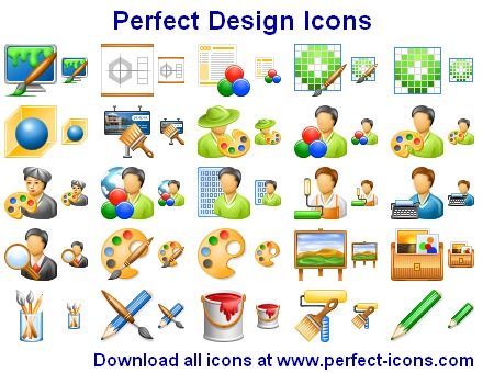 Click to view Perfect Design Icons 2013.1 screenshot