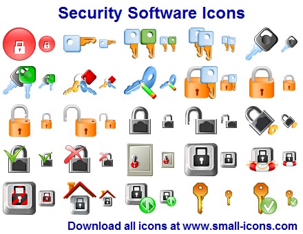 Click to view Security Software Icons 2013.1 screenshot