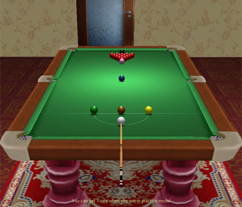Click to view 3D Snooker Online Games 1.8 screenshot