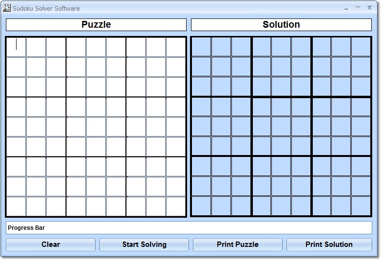Click to view Sudoku Solver Software 7.0 screenshot