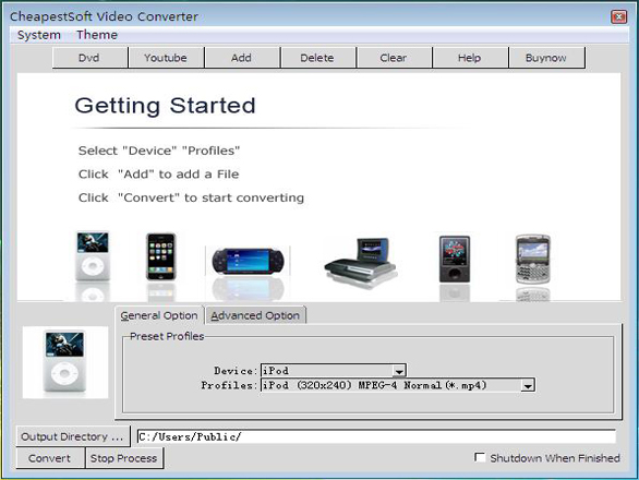 Click to view CheapestSoft Total Video File Converter 4.0.6 screenshot