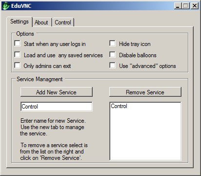 Click to view EduVNC 2.2 screenshot
