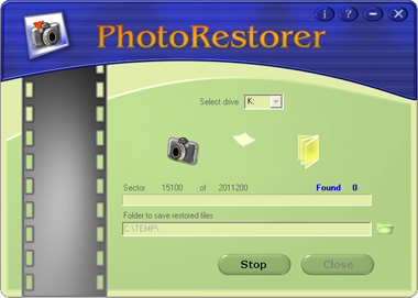 Click to view PhotoRestorer 2.3 screenshot